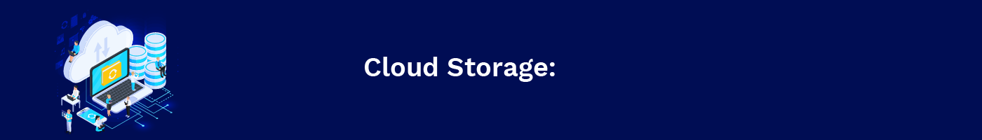 cloud storage